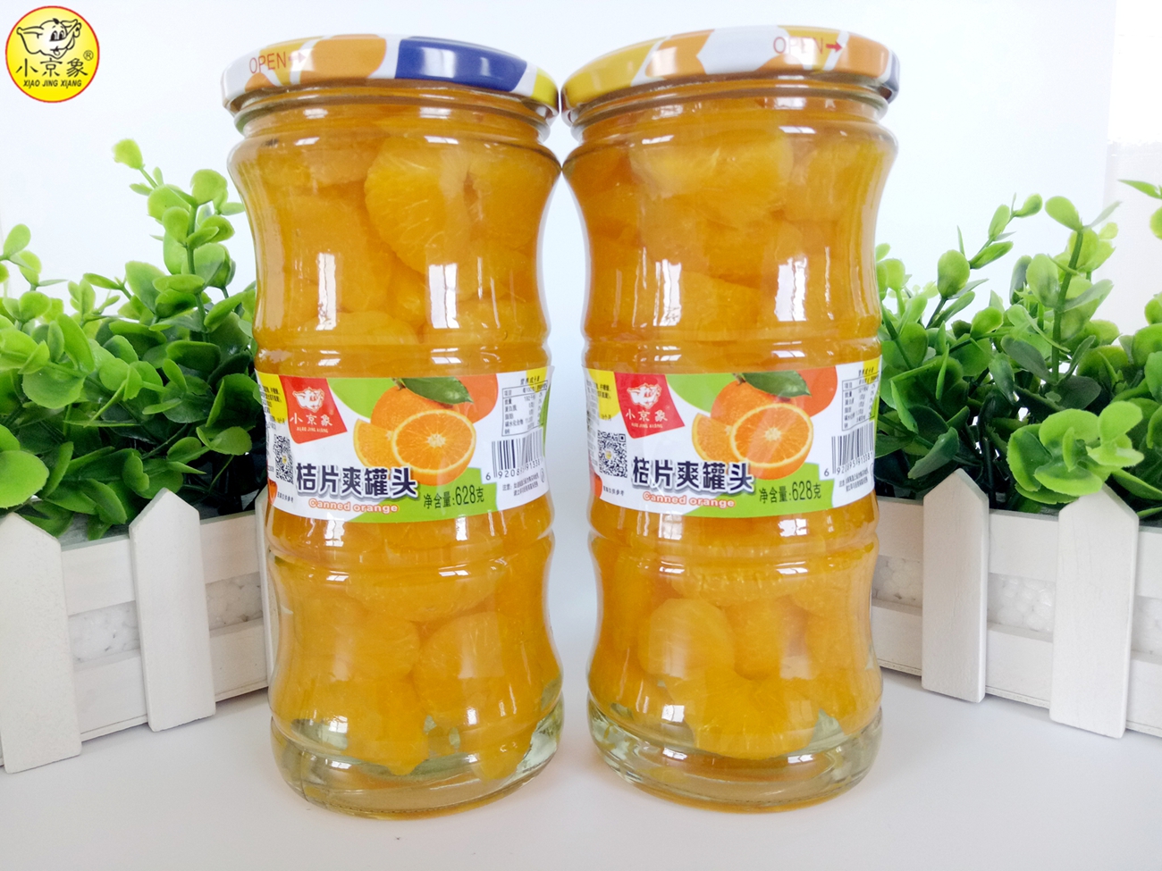 628g蜜桔罐頭