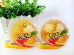 散裝200g 香橙果肉果凍